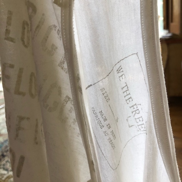 FP White Worded Tee - Picture 5 of 6